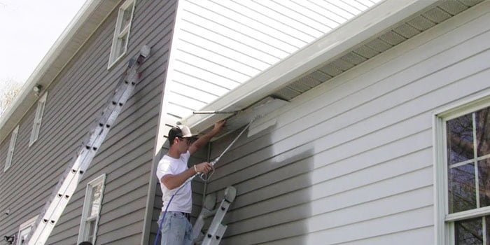 Painting aluminum siding
