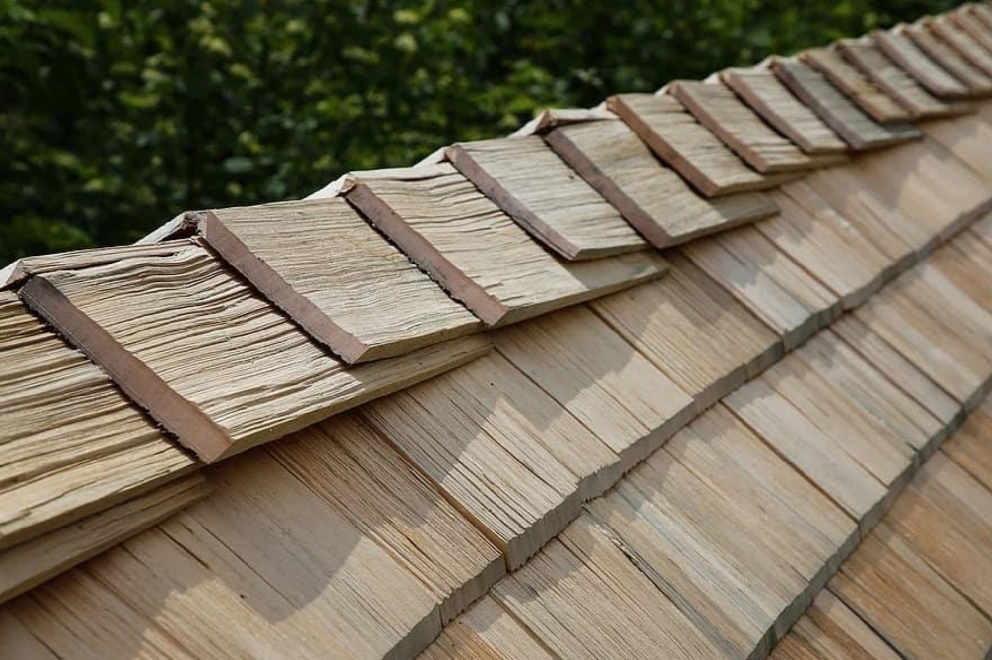 Wood shingles