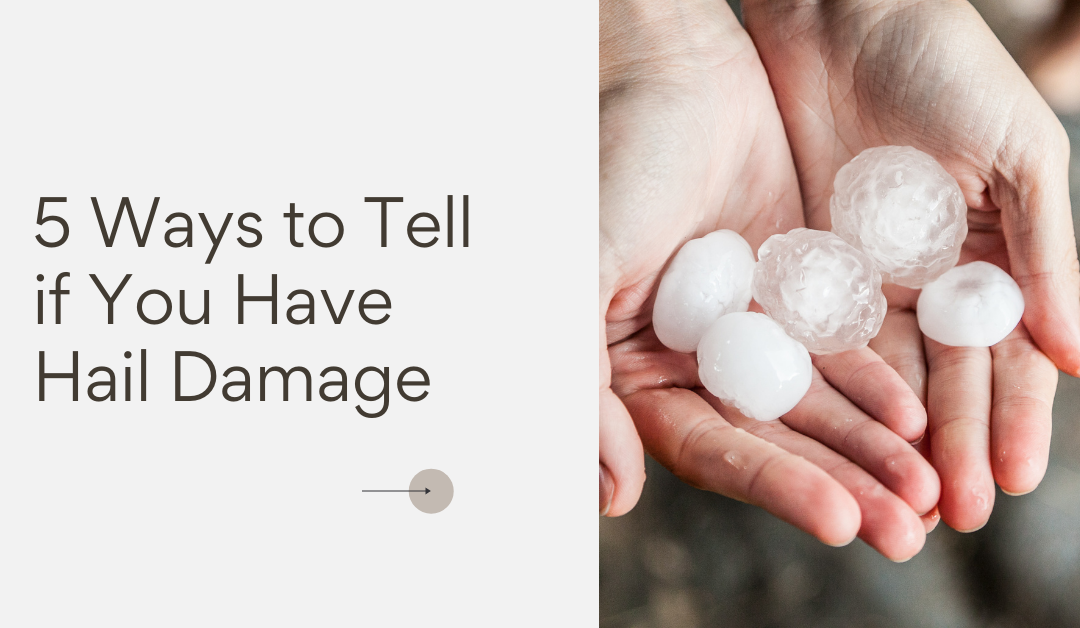 5 Ways to Tell if You Have Hail Damage
